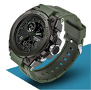 Sanda relógio militar masculino digital 50m à prova dwaterproof água relógio de pulso led relógio de quartzo esporte masculino grandes relógios masculinos relogios masculino