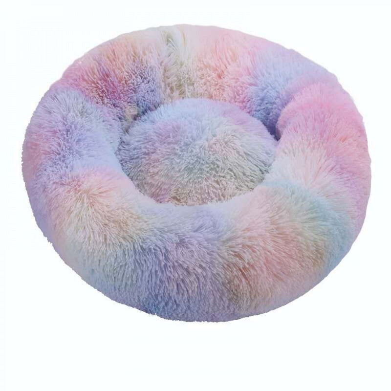 Cama para Cachorros e Gatos Donuts Dogmiau – Conforto Supremo com Design Macio e Aconchegante